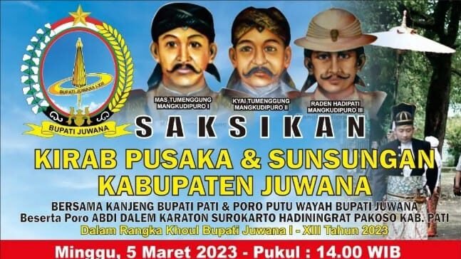 Prosesi Kirab Pusaka Juwana dalam rangka Haul Bupati Juwana