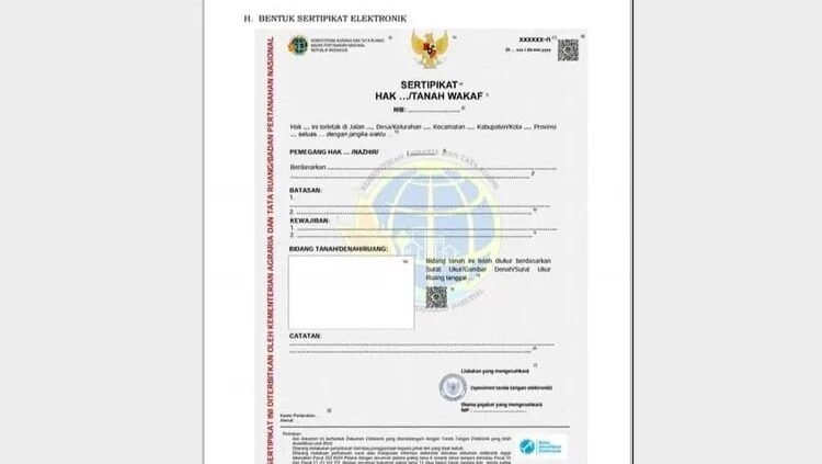 Sertifikat tanah digital untuk memberantas mafia tanah