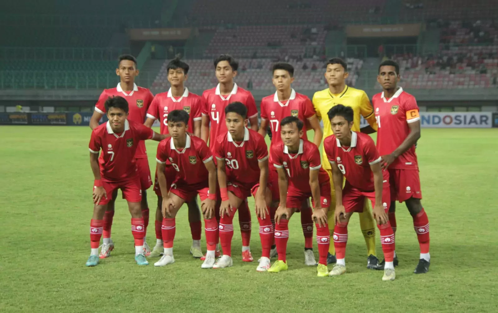 Timnas U-17 Indonesia menghadapi Korsel, Rabu (30/08/2023). (Sumber PSSI)