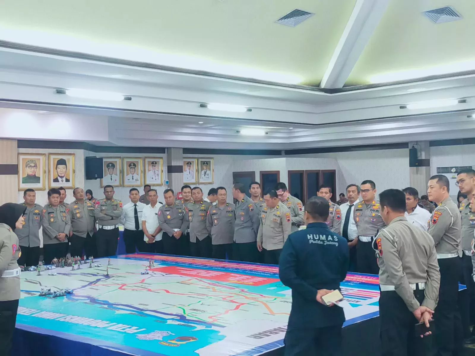 Kepolisian Daerah Jawa Tengah Akan Gelar Operasi Zebra﻿ Candi mulai 4-17 September 2023 ( dok. Humas Polda Jateng)