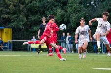 Aksi pemain saat agenda Uji Coba Timnas U-17 di Jerman melawan TSV Meerbusch