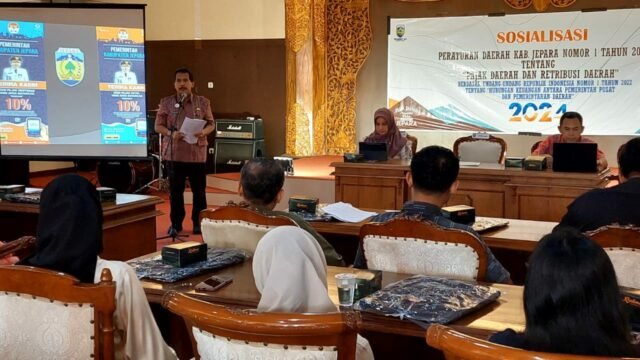 Pemkab Jepara melalui Badan Pengelolaan Keuangan dan Aset Daerah (BPKAD). Bertempat di Aula Sultan Hadhirin, Gedung OPD Bersama kompleks Pendopo Kartini, Selasa (6/2/2024).