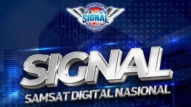 Cara bayar pajak STNK online menggunakan aplikasi SIGNAL melalui smartphone.