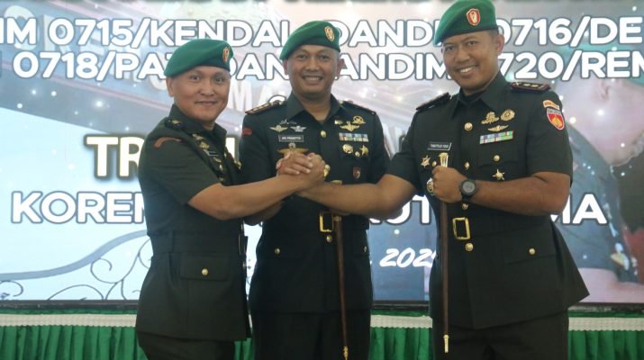 Letkol Arm Timotius Berlian Yogi Ananto, S.E. (Dandim 0718/Pati) baru