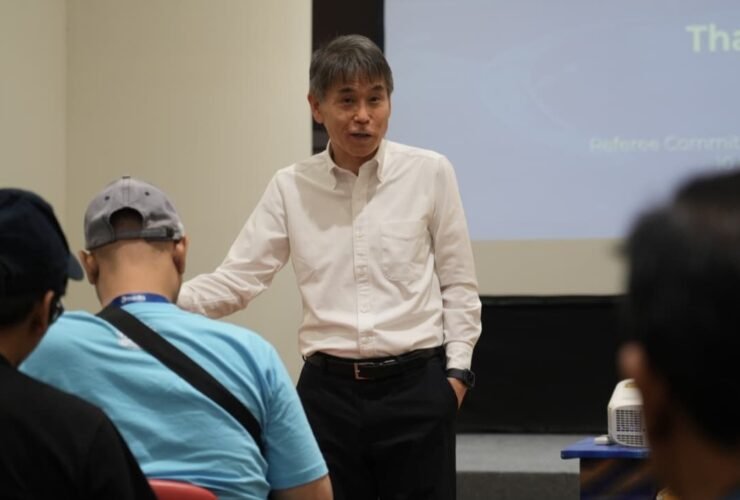 Pelatihan wasit Liga Indonesia oleh PSSI untuk meningkatkan kualitas perwasitan dan integritas pertandingan.