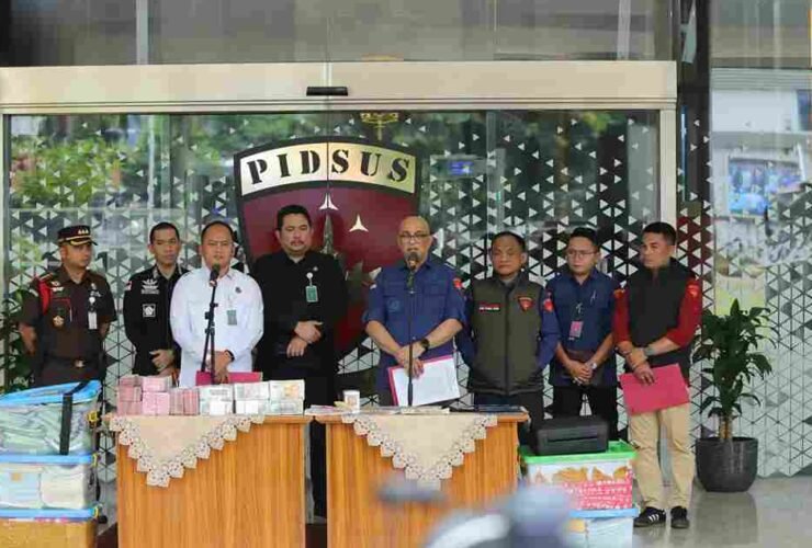 Gedung Ombudsman RI terkait kasus korupsi yang menetapkan Ketua Ombudsman Tersangka oleh penyidik Jampidsus Kejaksaan Agung