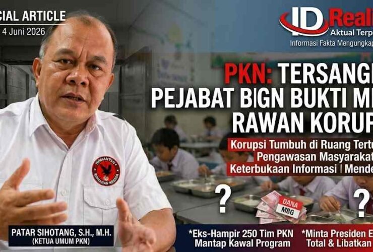 Ketua Umum Pemantau Keuangan Negara (PKN), Patar Sihotang, S.H., M.H., memberikan pernyataan resmi terkait desakan transparansi dan evaluasi total tata kelola Program Makan Bergizi Gratis di Indonesia.