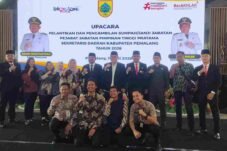 Bagus Sutopo resmi dilantik sebagai Sekda Pemalang oleh Bupati Anom di Aula Utama Setda Pemalang, Jumat (10/7/2026).