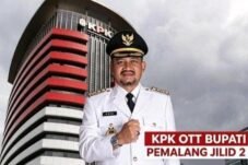 Bupati Pemalang Anom Widiyantoro diamankan KPK dalam operasi tangkap tangan (OTT) di Kabupaten Pemalang, Jawa Tengah.