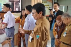 Peluncuran ETPD di 17 puskesmas Kabupaten Rembang dengan pembayaran QRIS