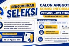 Seleksi calon anggota Komisi Informasi Jawa Tengah 2027-2031