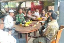 Koramil Taman bersama warga jelang Pilkades Pemalang